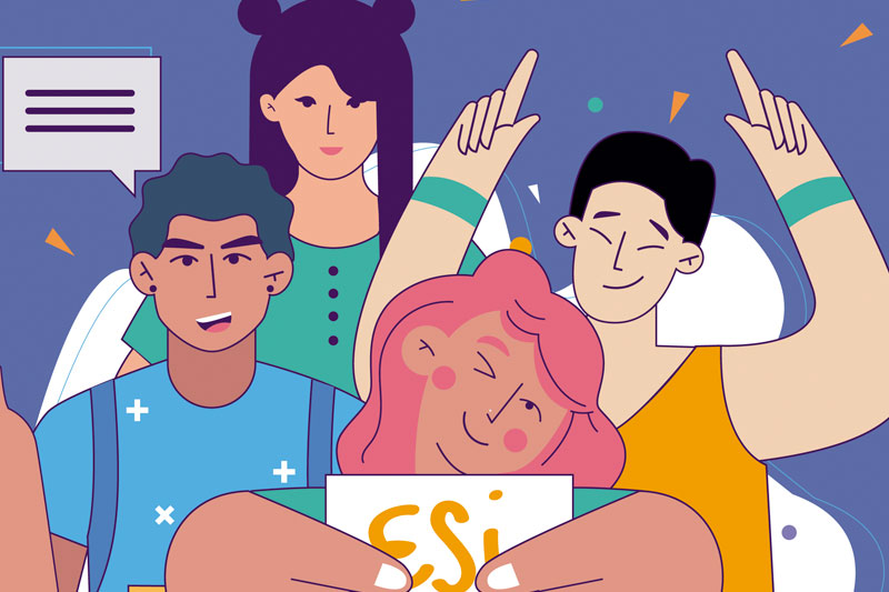 Personas diversas sosteniendo carteles